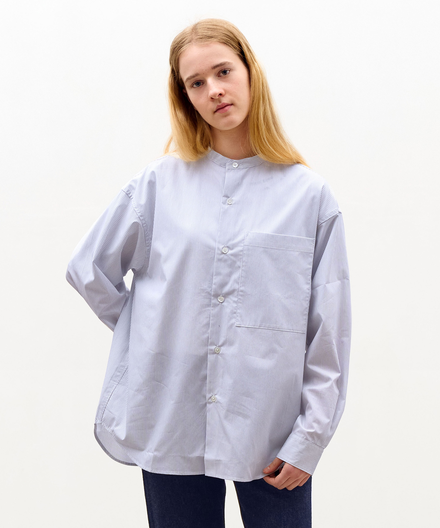 BAND COLLAR SHIRTS