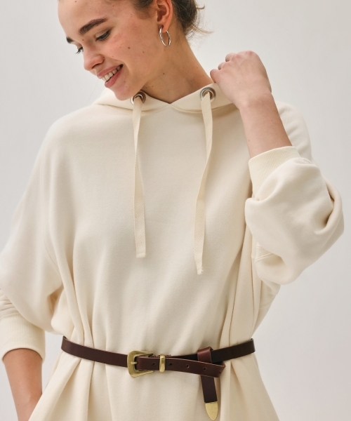 WESTERN LEATHER BELT [UNISEX]