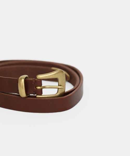 WESTERN LEATHER BELT [UNISEX]