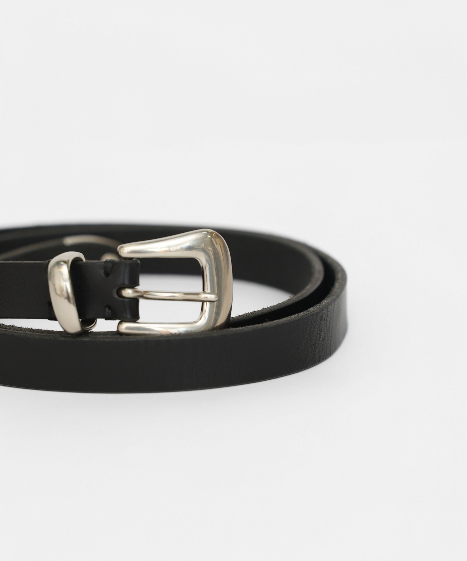 WESTERN LEATHER BELT [UNISEX]