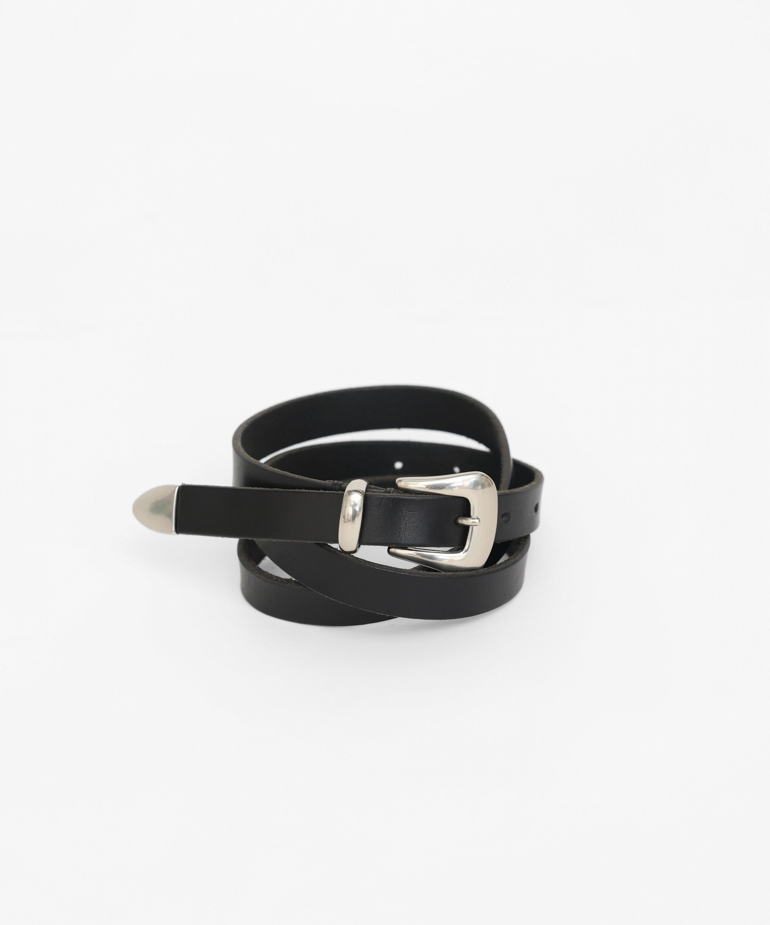WESTERN LEATHER BELT [UNISEX]