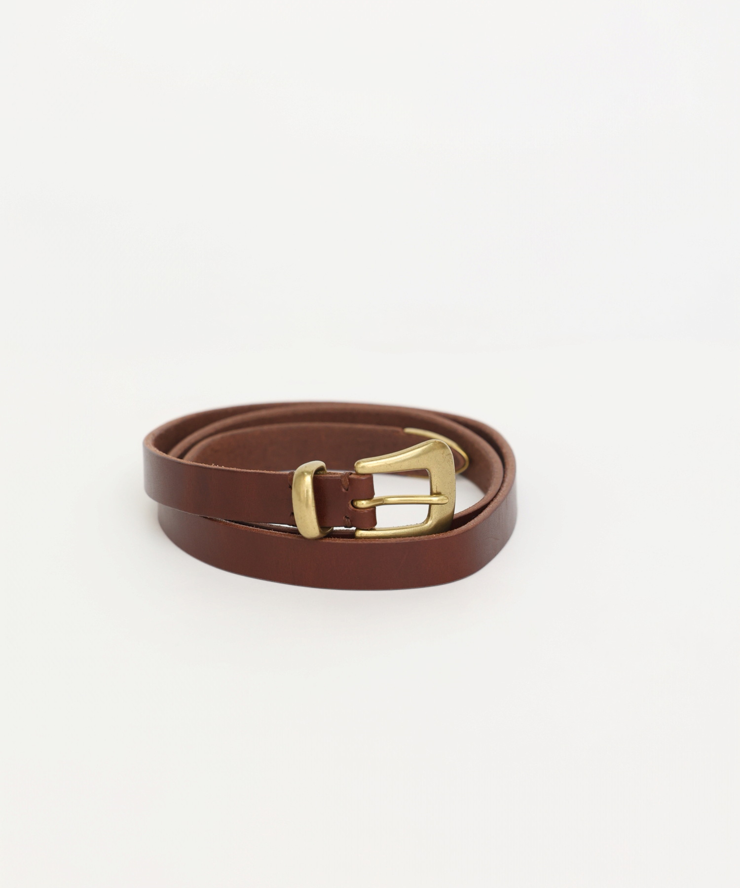WESTERN LEATHER BELT [UNISEX]