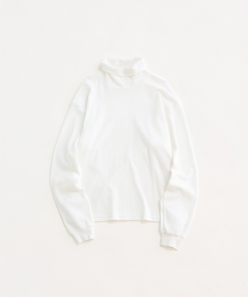 MOCK TURTLE NECK PULLOVER [UNISEX]