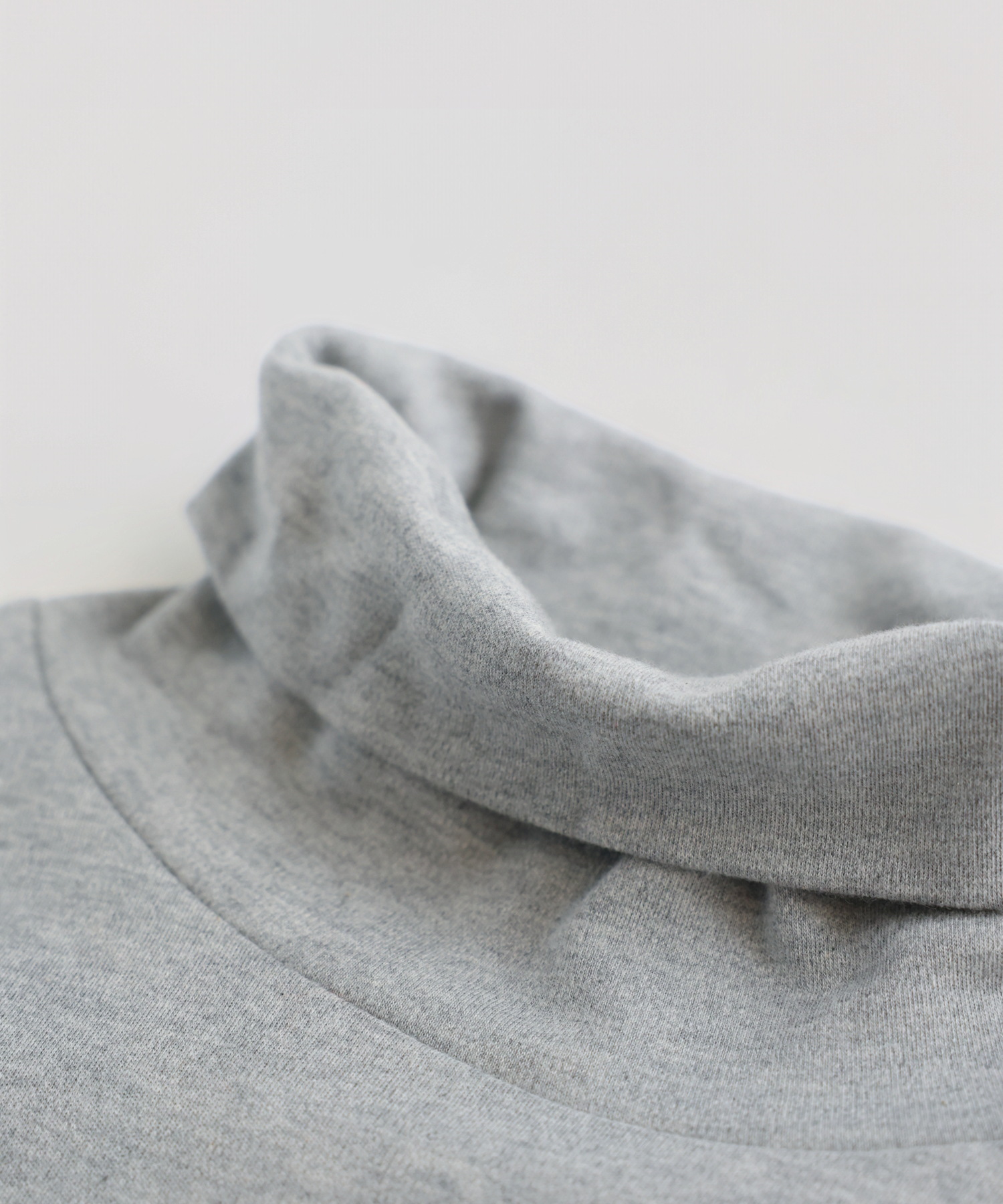 MOCK TURTLE NECK PULLOVER [UNISEX]