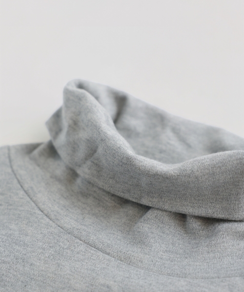 MOCK TURTLE NECK PULLOVER [UNISEX]