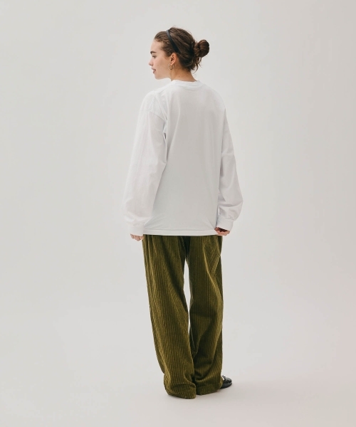 PRINT LONG SLEEVES T-SHIRT【J'AIME】
