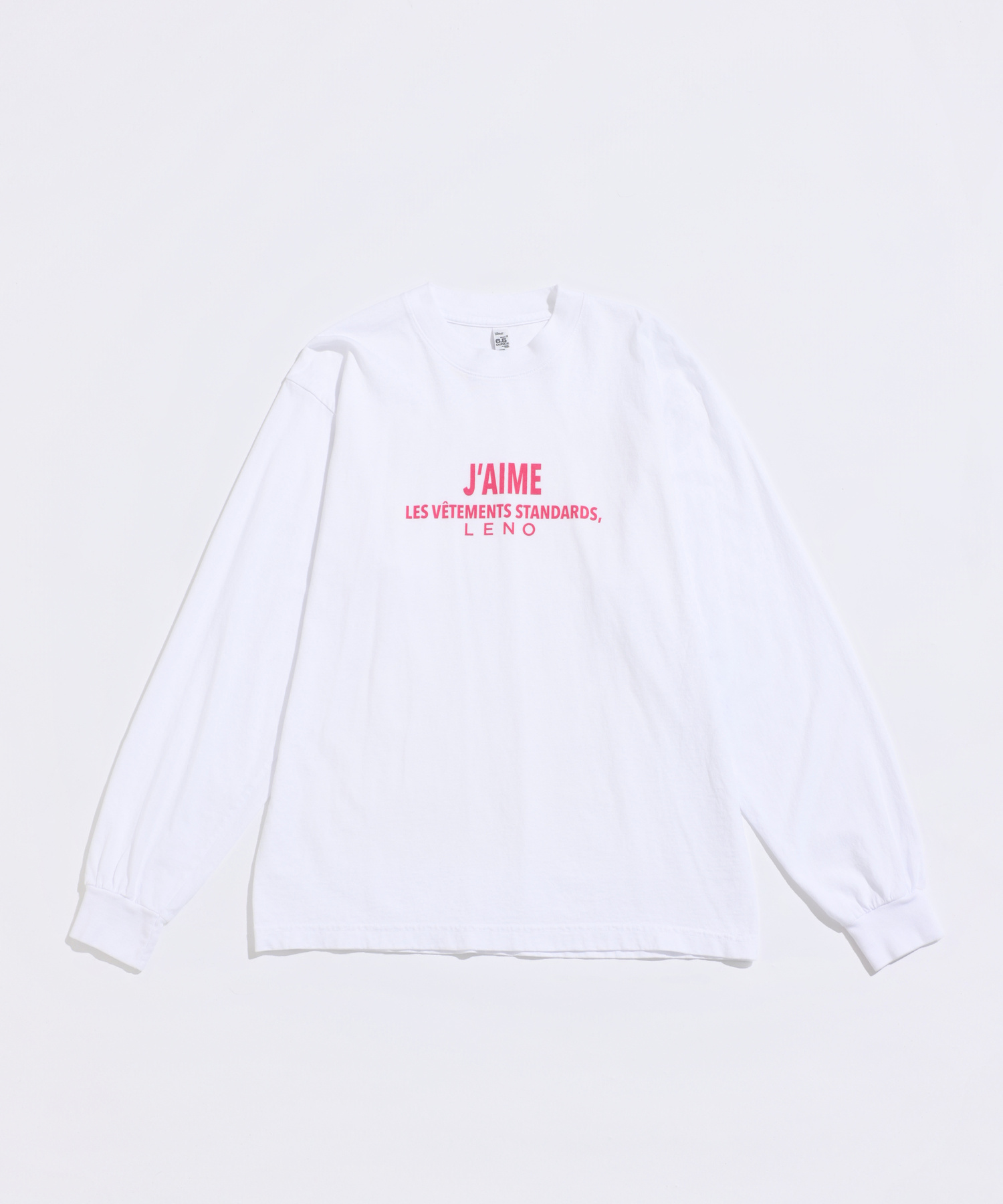 PRINT LONG SLEEVES T-SHIRT【J'AIME】