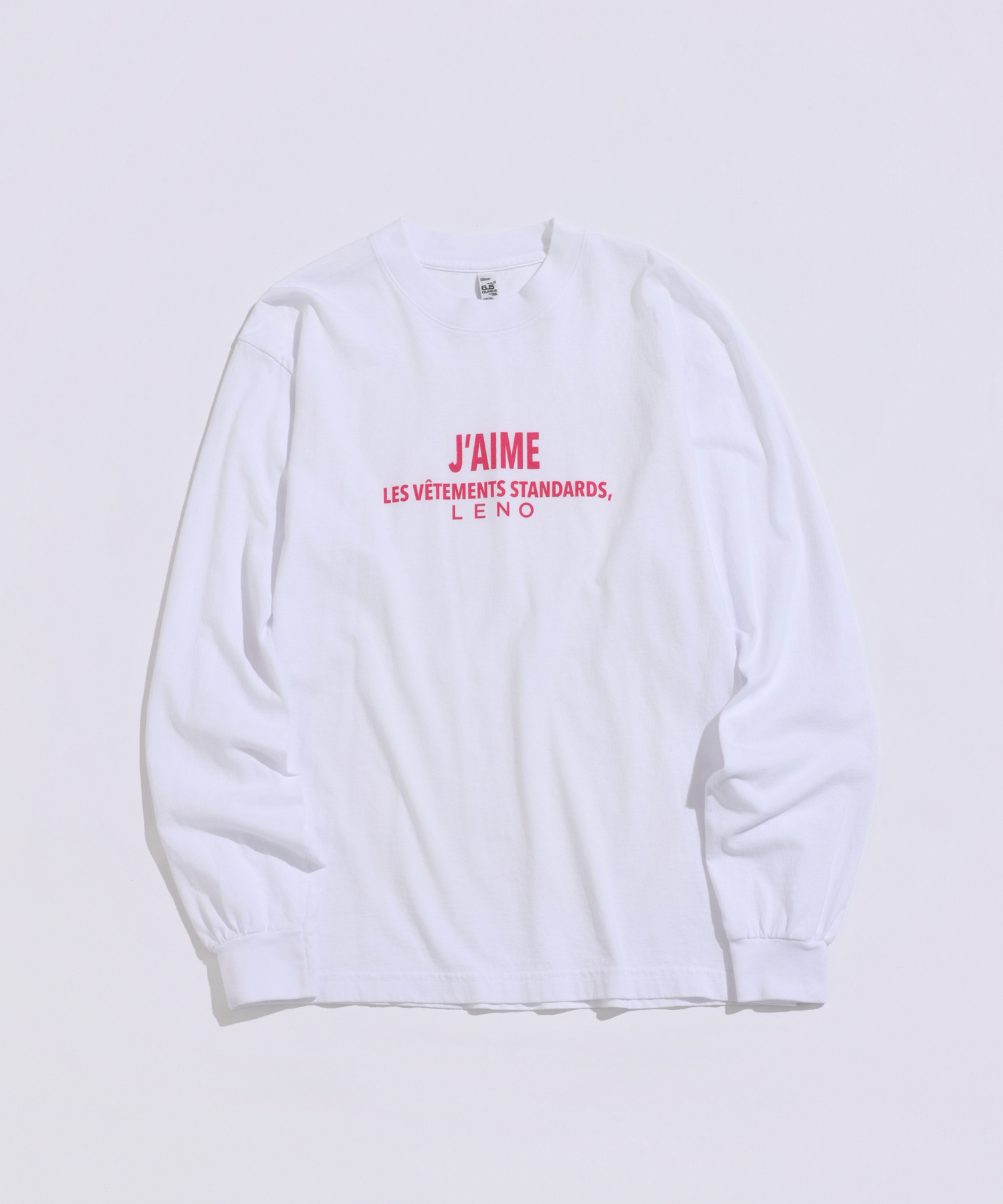 PRINT LONG SLEEVES T-SHIRT【J'AIME】