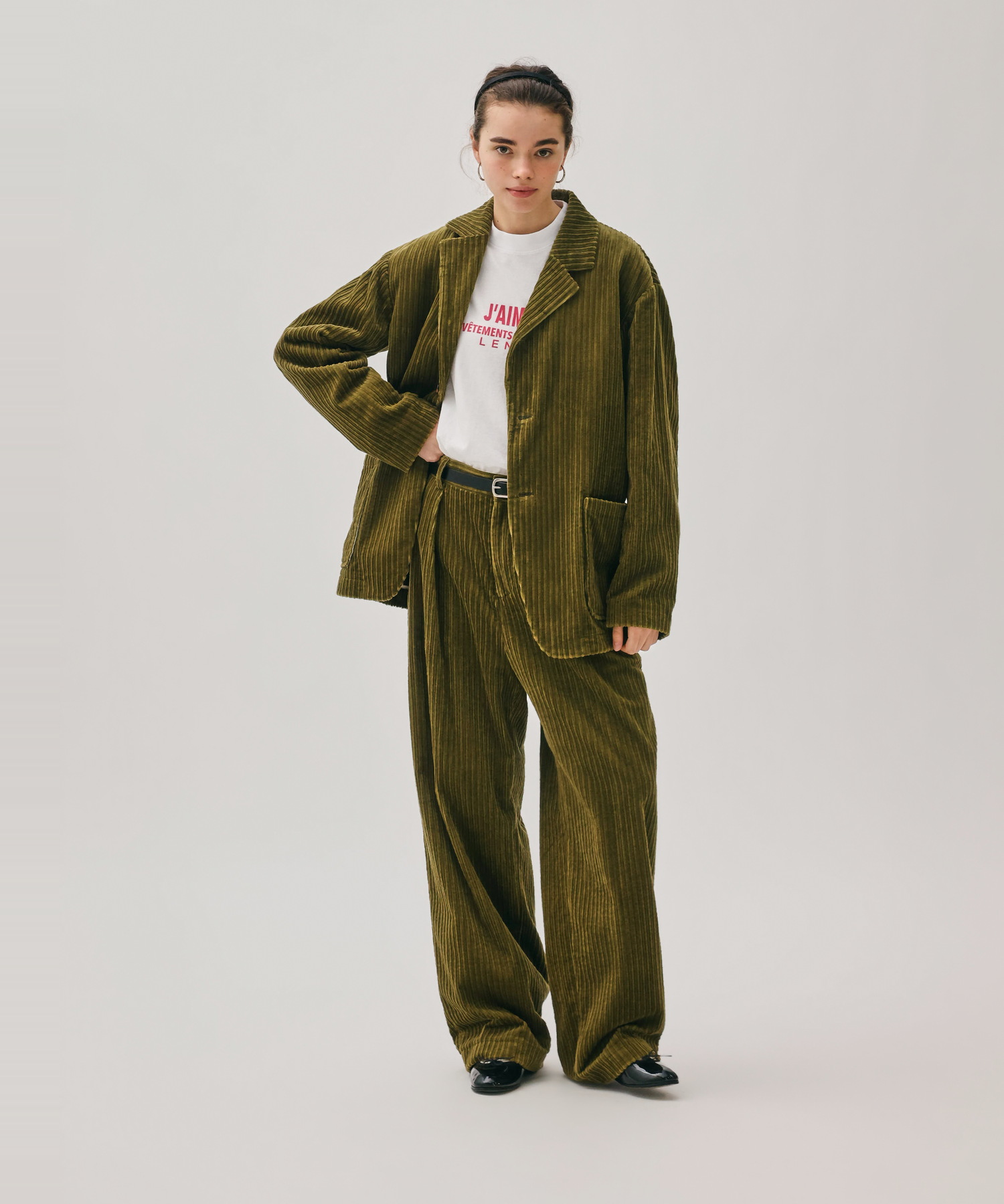 MULTI WALE CORDUROY JACKET [UNISEX]