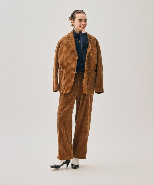 MULTI WALE CORDUROY JACKET [UNISEX]