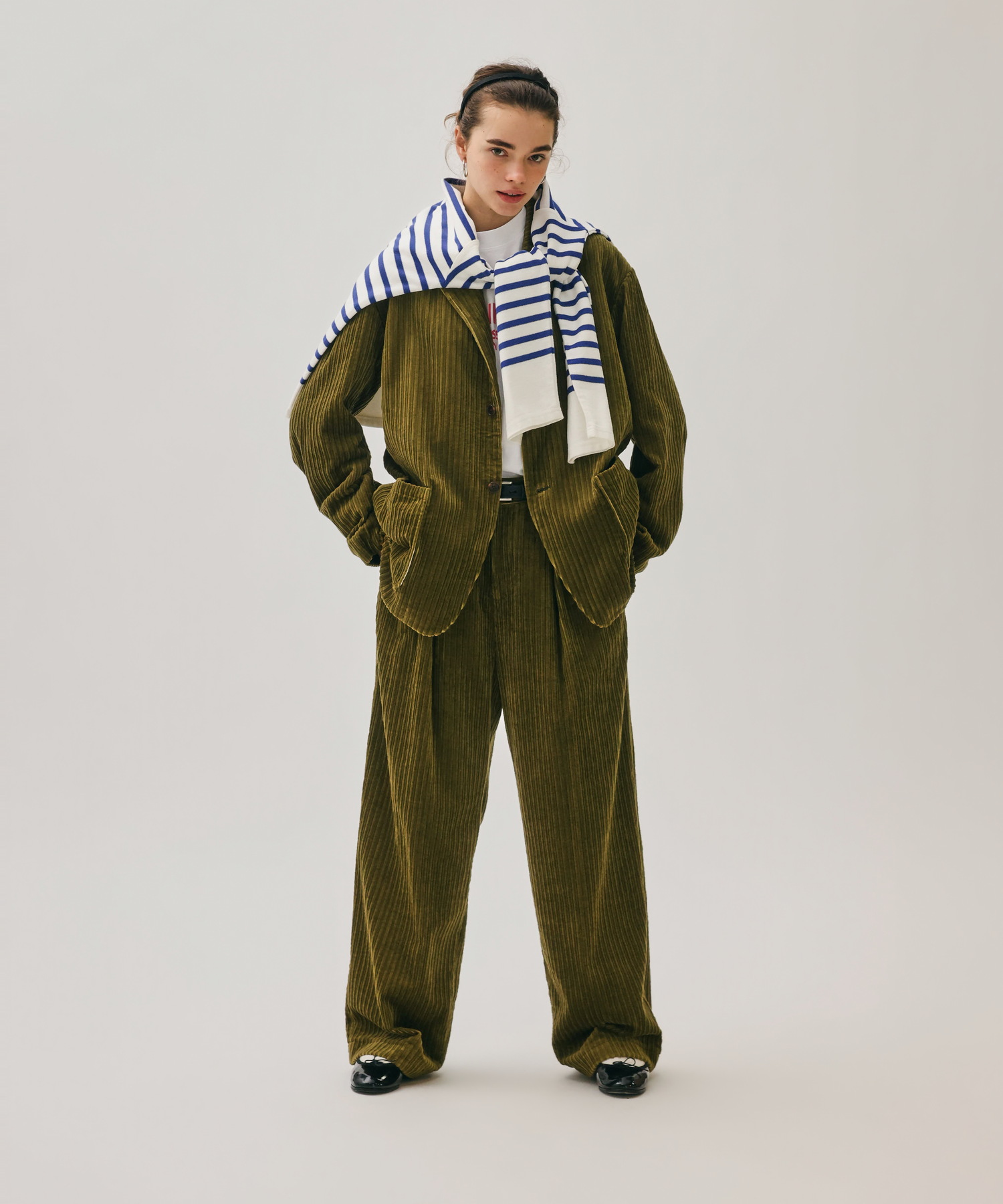 MULTI WALE CORDUROY JACKET [UNISEX]