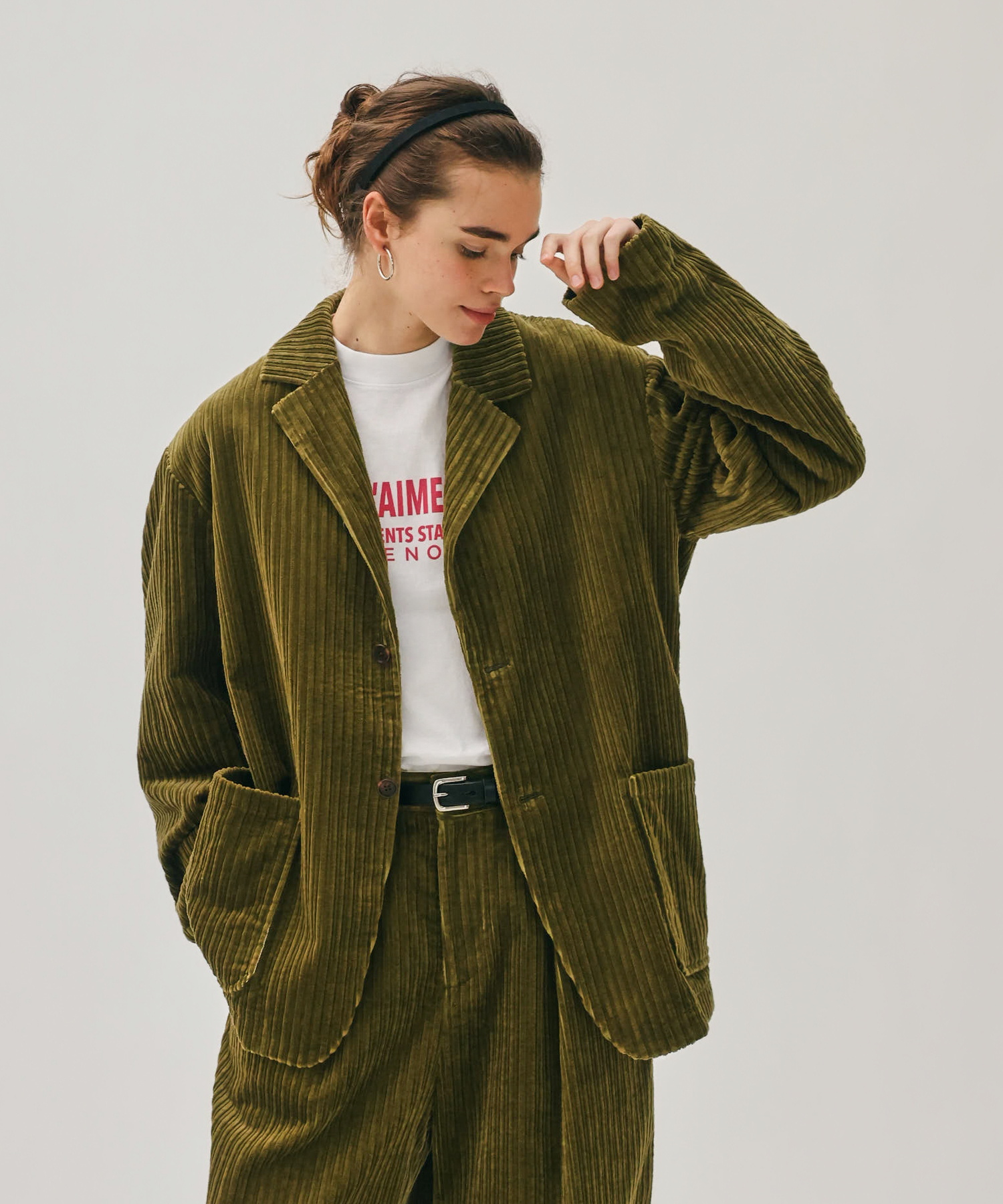 MULTI WALE CORDUROY JACKET [UNISEX]
