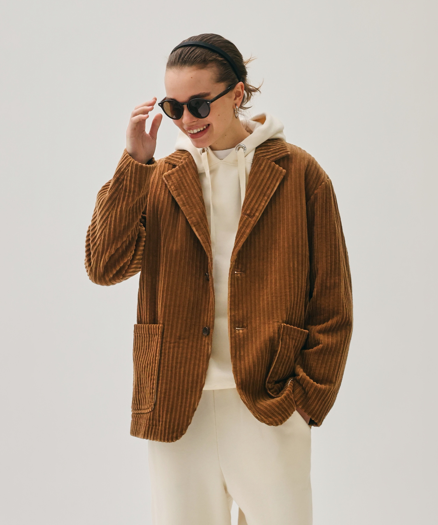 MULTI WALE CORDUROY JACKET [UNISEX]