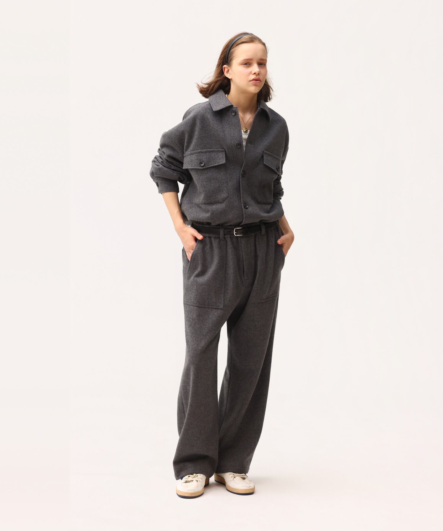 SUPER110'S MELTON CPO JACKET [UNISEX]