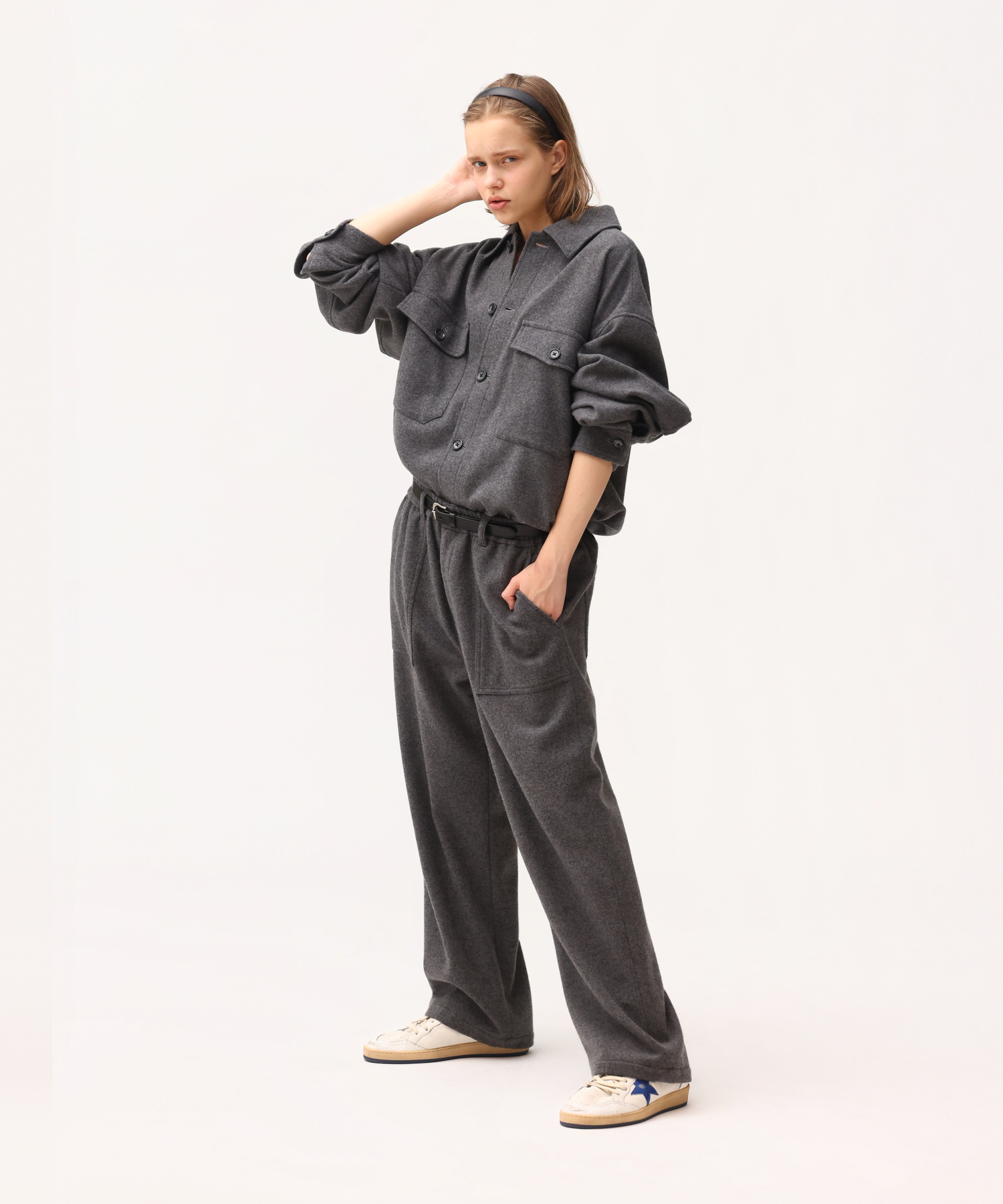 SUPER110'S MELTON CPO JACKET [UNISEX]