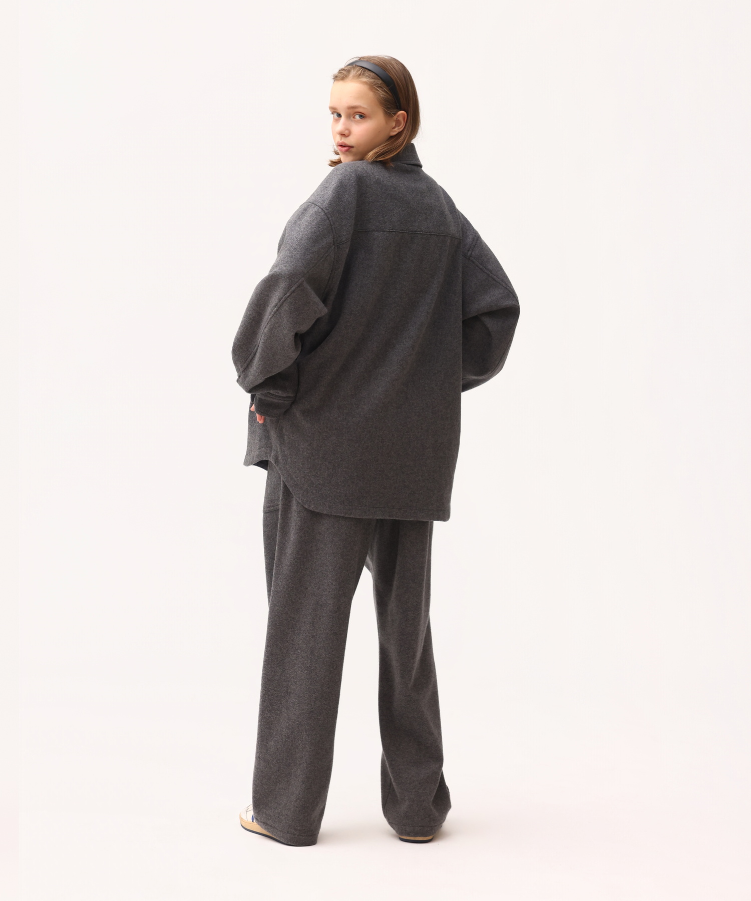 SUPER110'S MELTON CPO JACKET [UNISEX]
