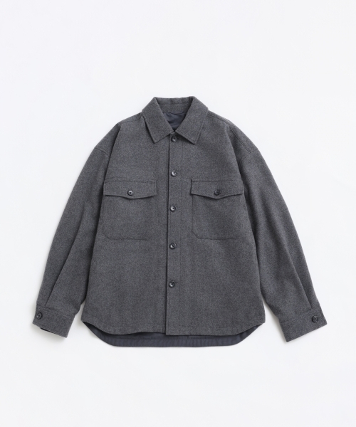 SUPER110'S MELTON CPO JACKET [UNISEX]