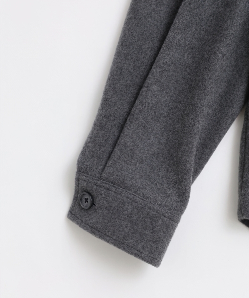 SUPER110'S MELTON CPO JACKET [UNISEX]