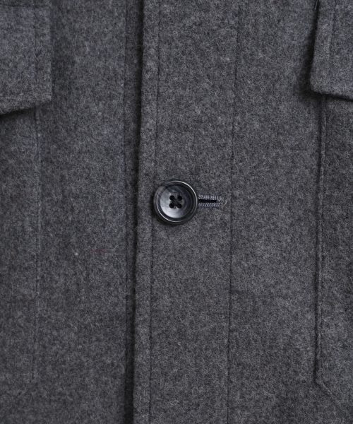 SUPER110'S MELTON CPO JACKET [UNISEX]