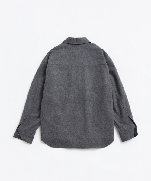 SUPER110'S MELTON CPO JACKET [UNISEX]