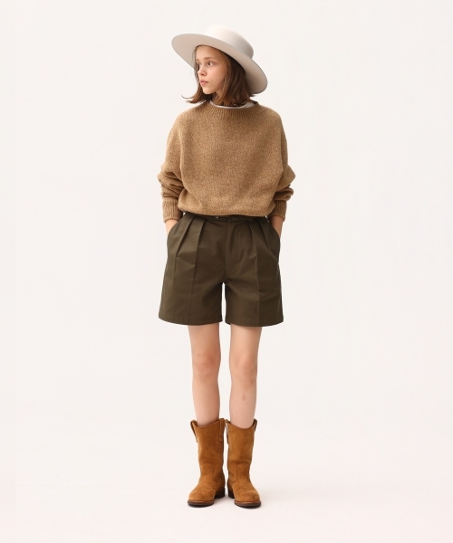 EXTRA FINE LAMB MELANGE SWEATER [UNISEX]