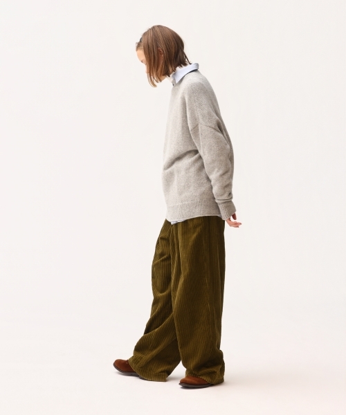 EXTRA FINE LAMB MELANGE SWEATER [UNISEX]