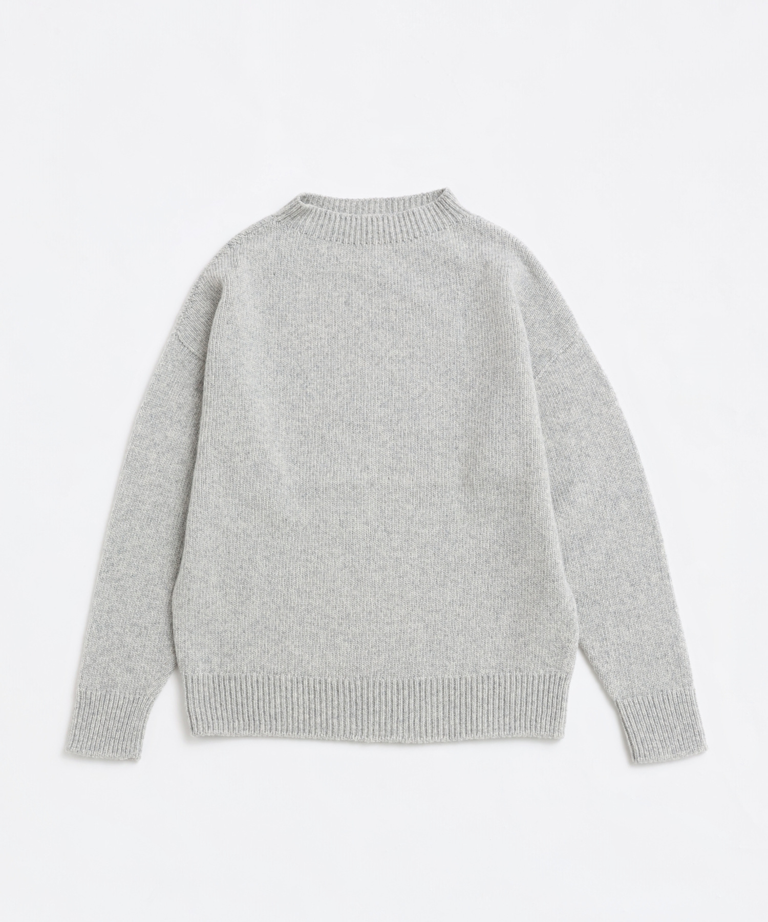 EXTRA FINE LAMB MELANGE SWEATER [UNISEX]