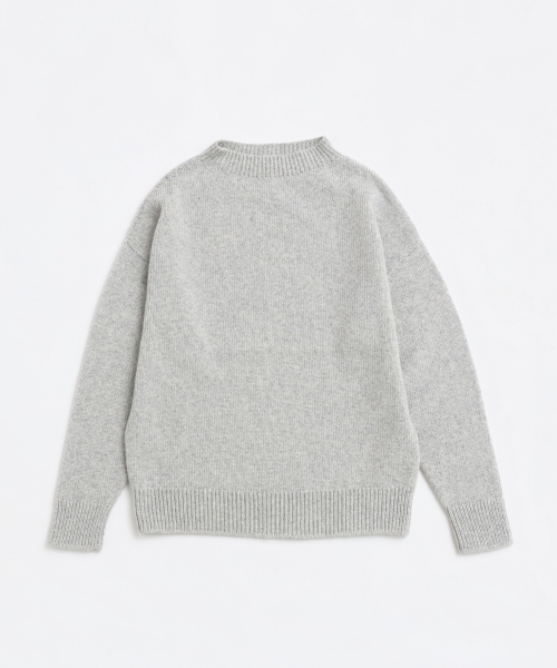 EXTRA FINE LAMB MELANGE SWEATER [UNISEX]
