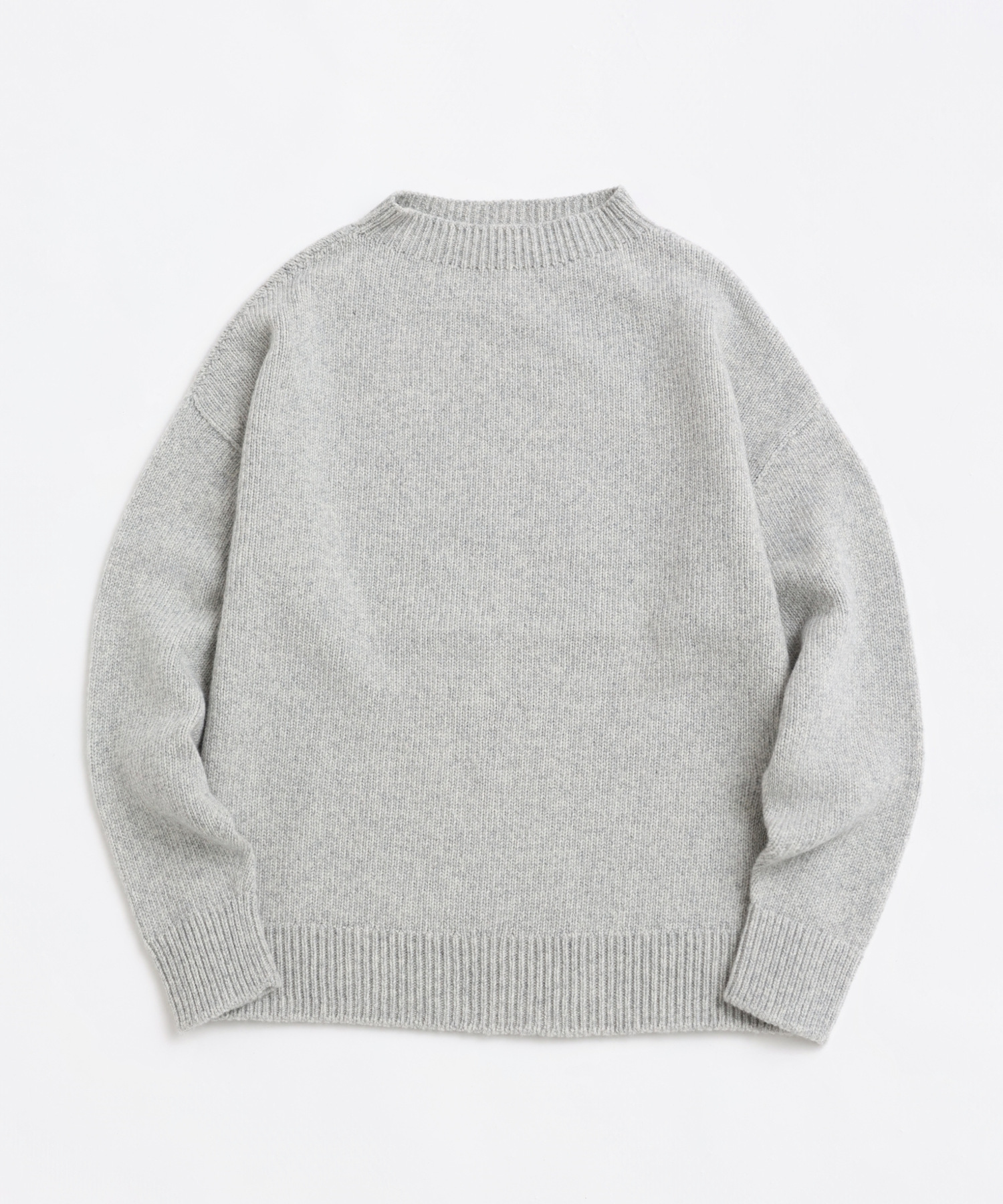 EXTRA FINE LAMB MELANGE SWEATER [UNISEX]