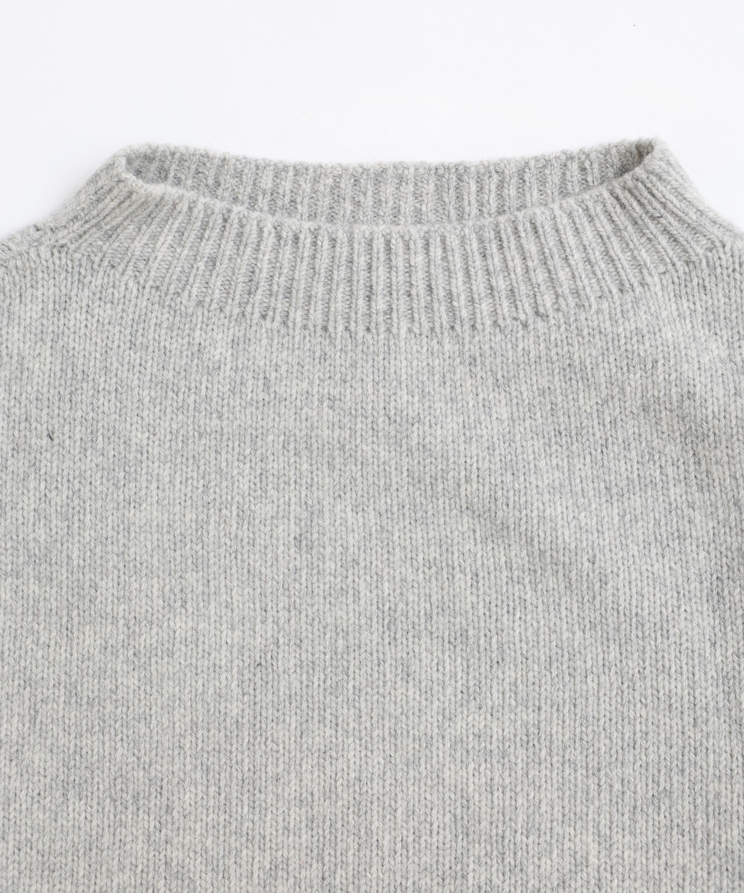 EXTRA FINE LAMB MELANGE SWEATER [UNISEX]