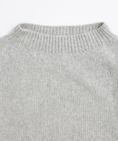 EXTRA FINE LAMB MELANGE SWEATER [UNISEX]
