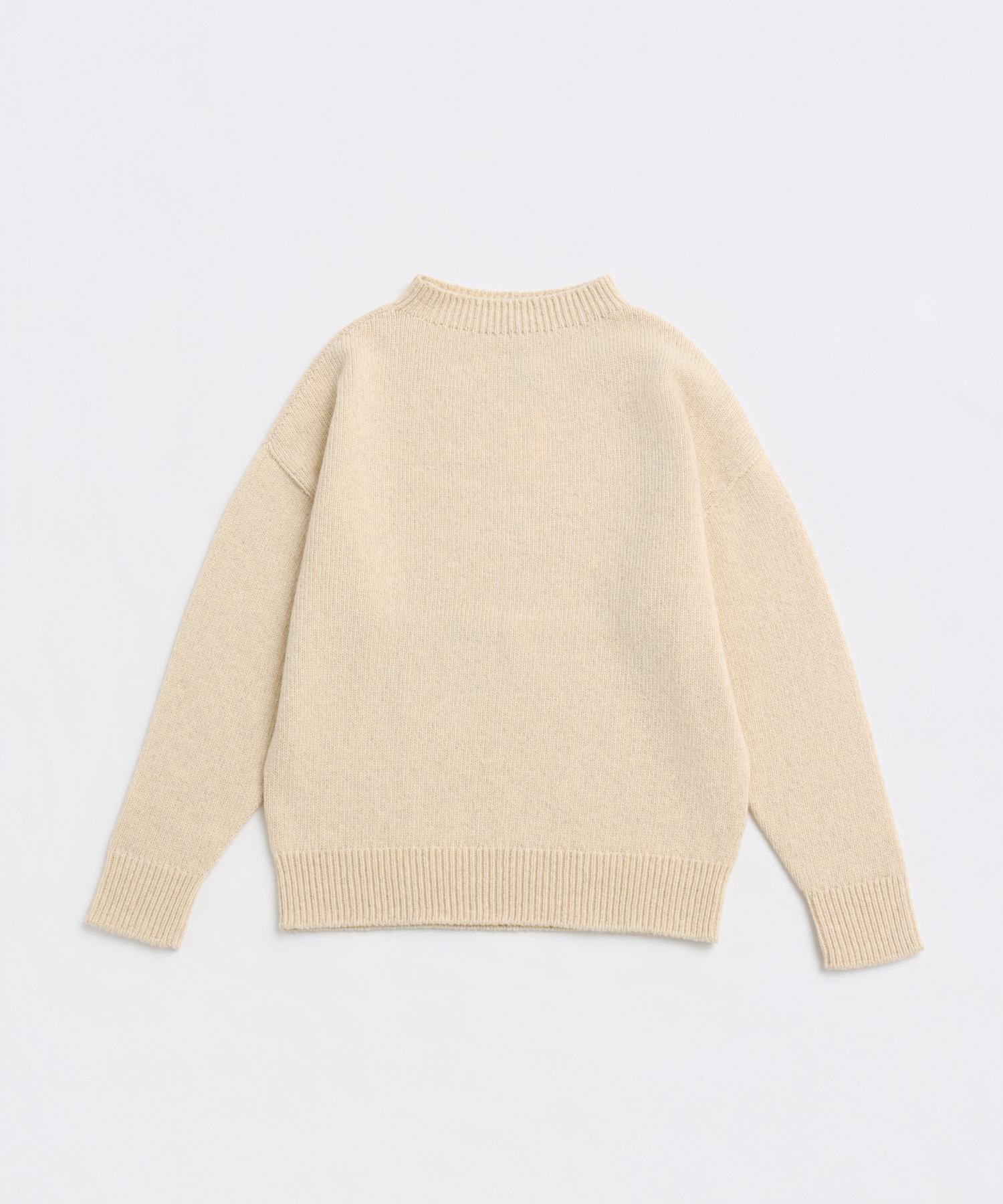 EXTRA FINE LAMB MELANGE SWEATER [UNISEX]