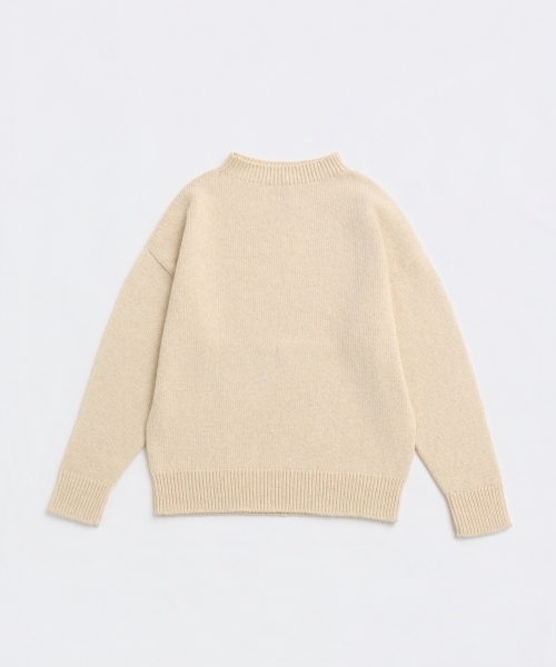 EXTRA FINE LAMB MELANGE SWEATER [UNISEX]