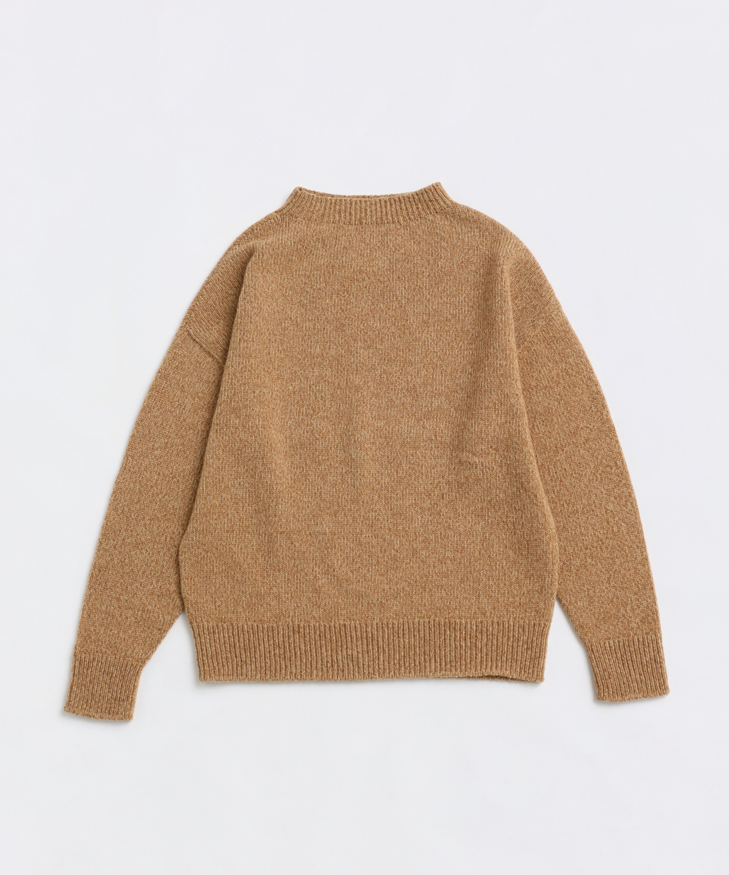 EXTRA FINE LAMB MELANGE SWEATER [UNISEX]