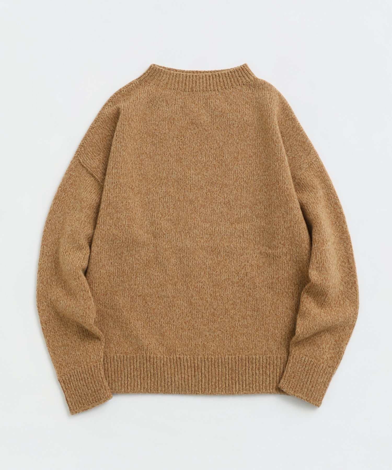 EXTRA FINE LAMB MELANGE SWEATER [UNISEX]