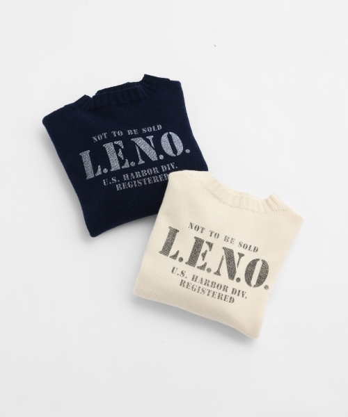 [CLUÉL CAPSULE COLLECTION] EXTRA FINE LAMB PRINTED KNIT