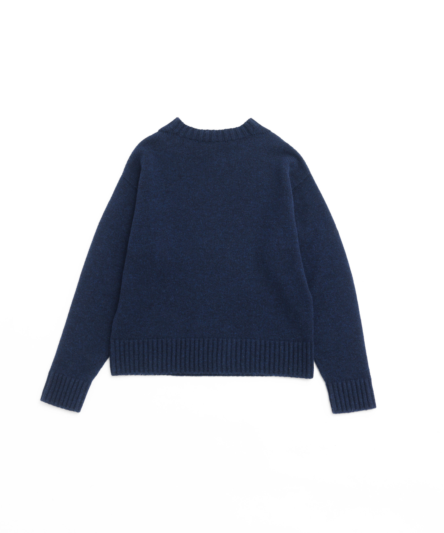 [CLUÉL CAPSULE COLLECTION] EXTRA FINE LAMB PRINTED KNIT