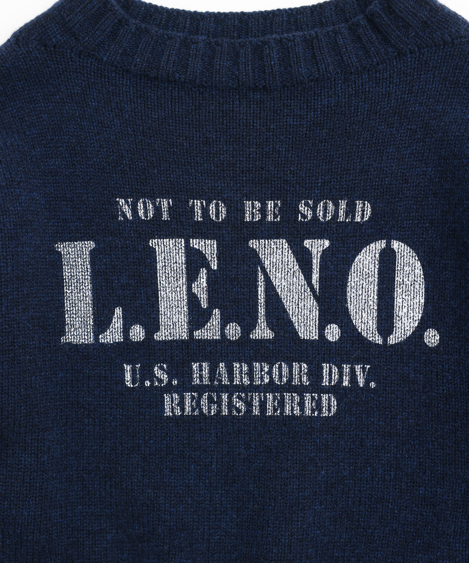 [CLUÉL CAPSULE COLLECTION] EXTRA FINE LAMB PRINTED KNIT