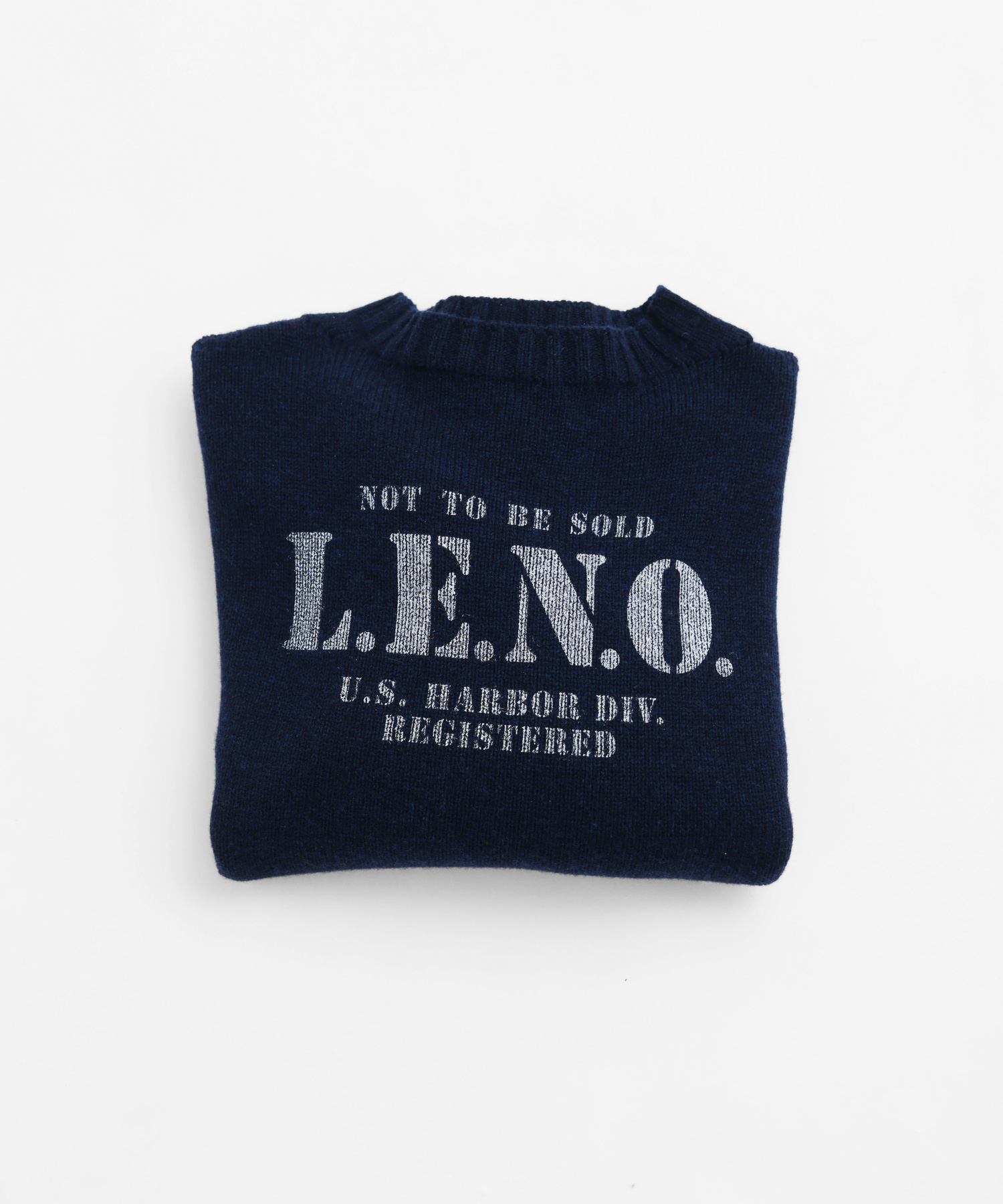 [CLUÉL CAPSULE COLLECTION] EXTRA FINE LAMB PRINTED KNIT