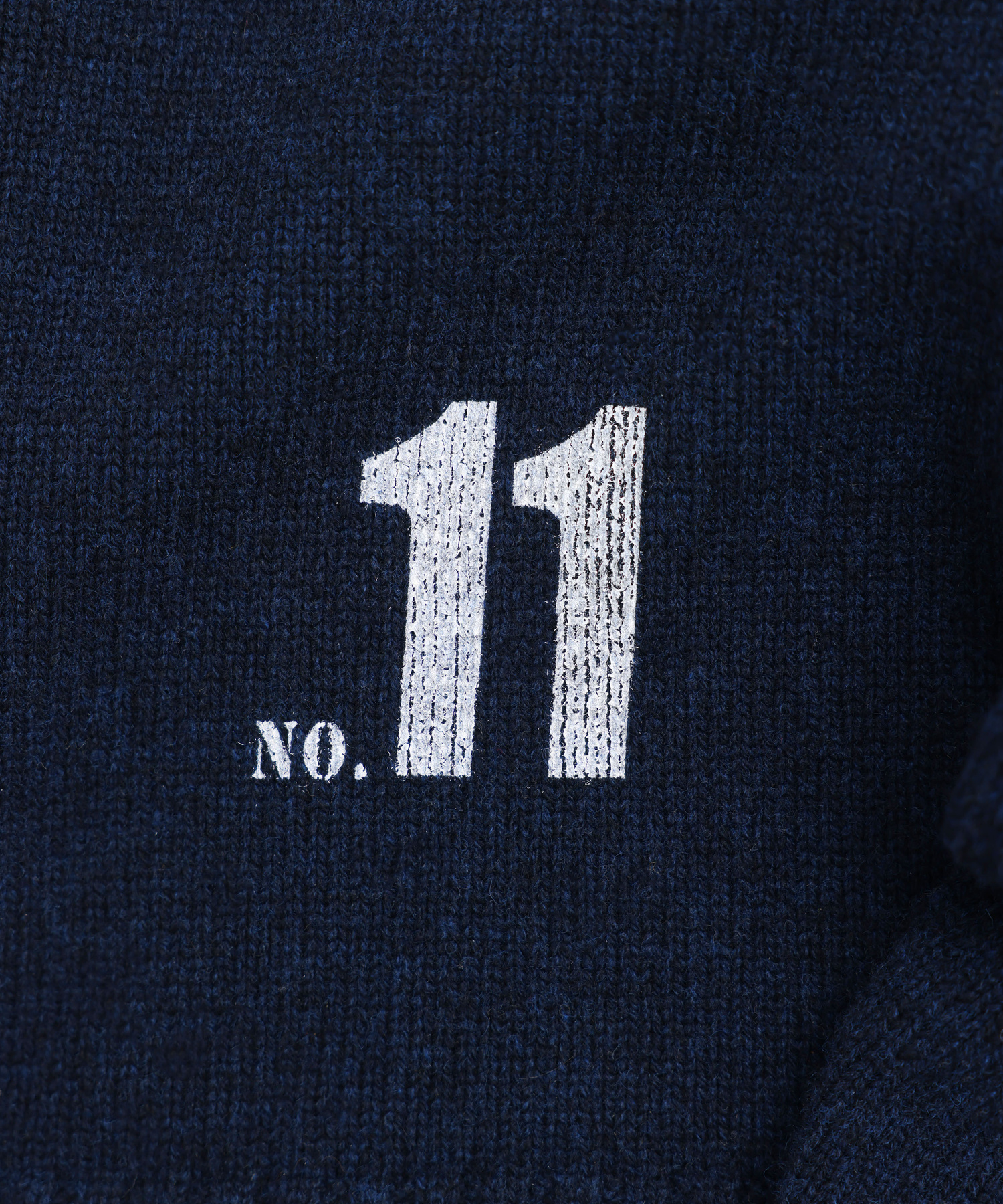 [CLUÉL CAPSULE COLLECTION] EXTRA FINE LAMB PRINTED KNIT