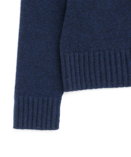 [CLUÉL CAPSULE COLLECTION] EXTRA FINE LAMB PRINTED KNIT