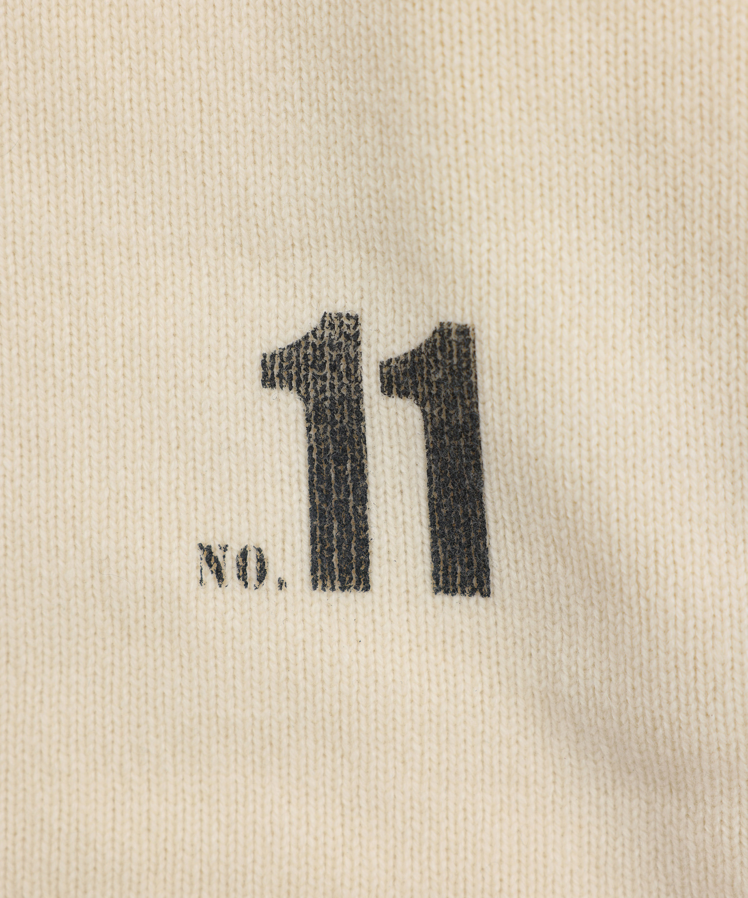 [CLUÉL CAPSULE COLLECTION] EXTRA FINE LAMB PRINTED KNIT