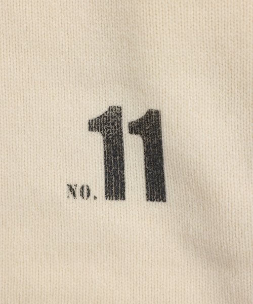 [CLUÉL CAPSULE COLLECTION] EXTRA FINE LAMB PRINTED KNIT
