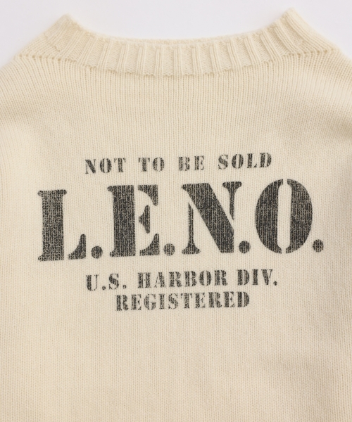[CLUÉL CAPSULE COLLECTION] EXTRA FINE LAMB PRINTED KNIT