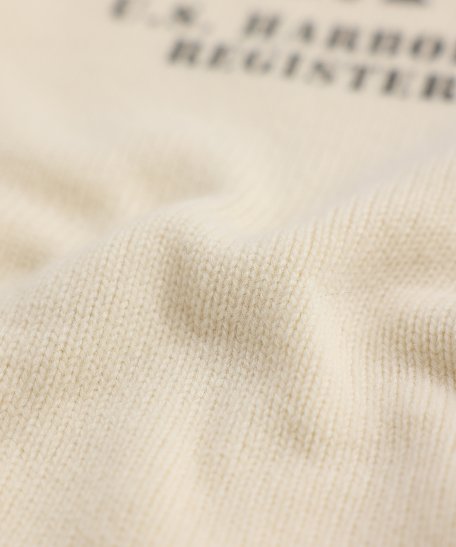 [CLUÉL CAPSULE COLLECTION] EXTRA FINE LAMB PRINTED KNIT