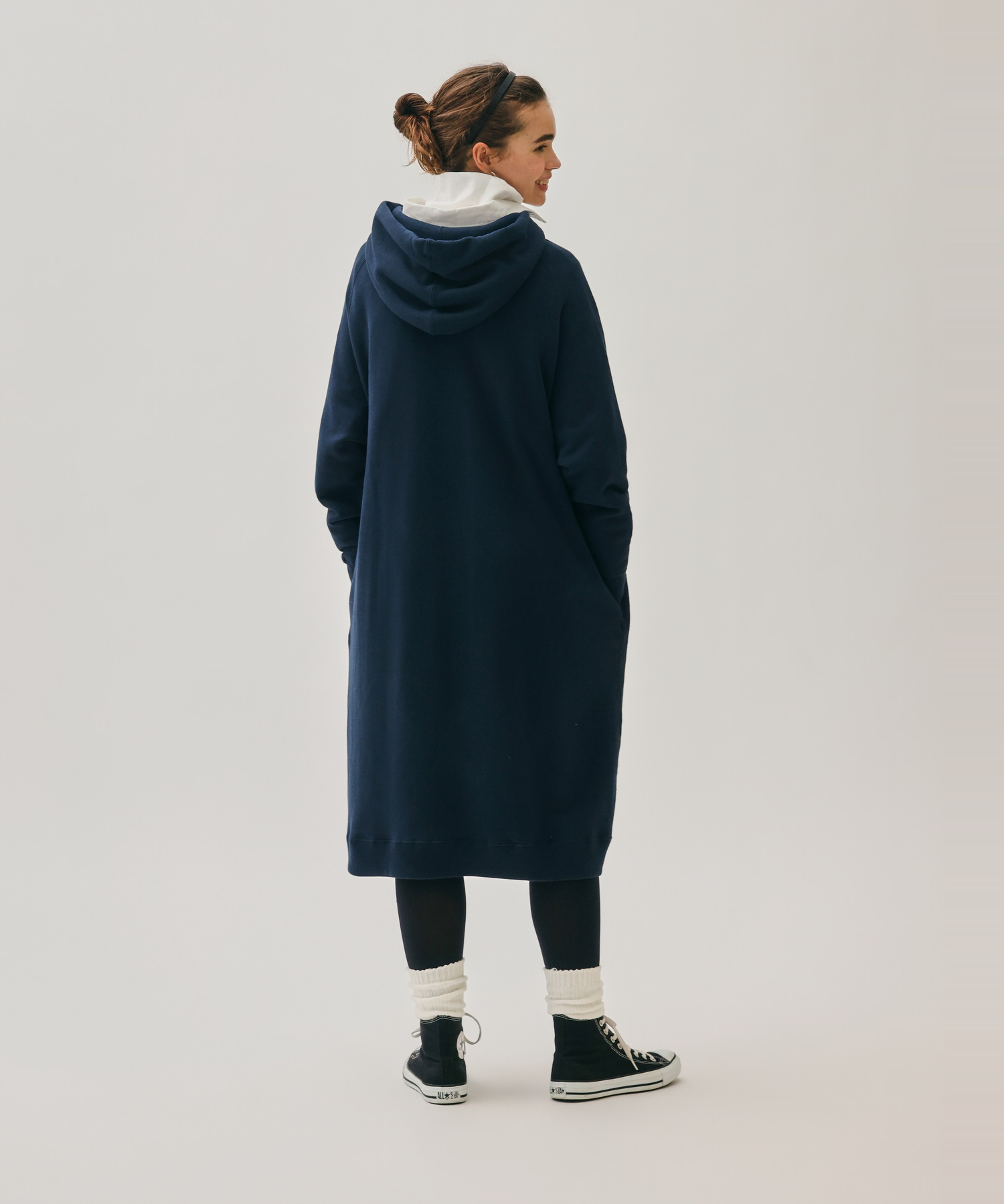 FRENCH TERRY HOODIE ONE PIECE