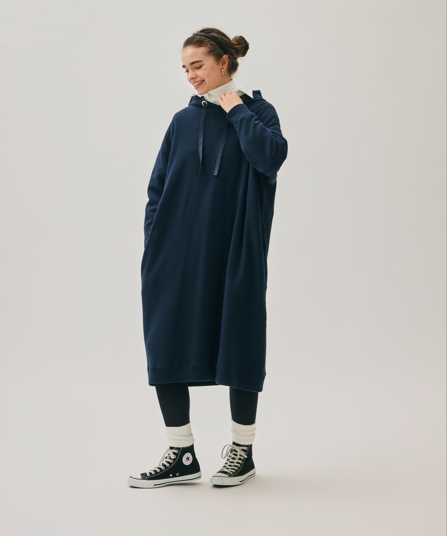 FRENCH TERRY HOODIE ONE PIECE
