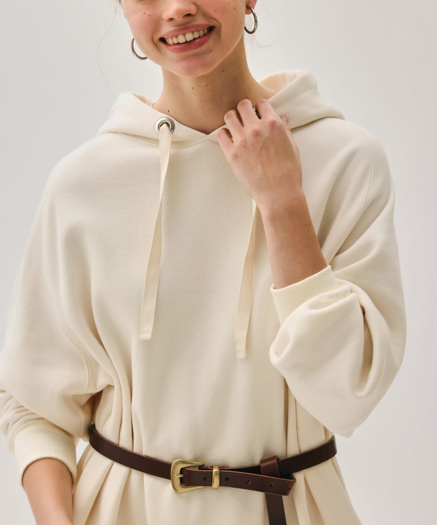 FRENCH TERRY HOODIE ONE PIECE