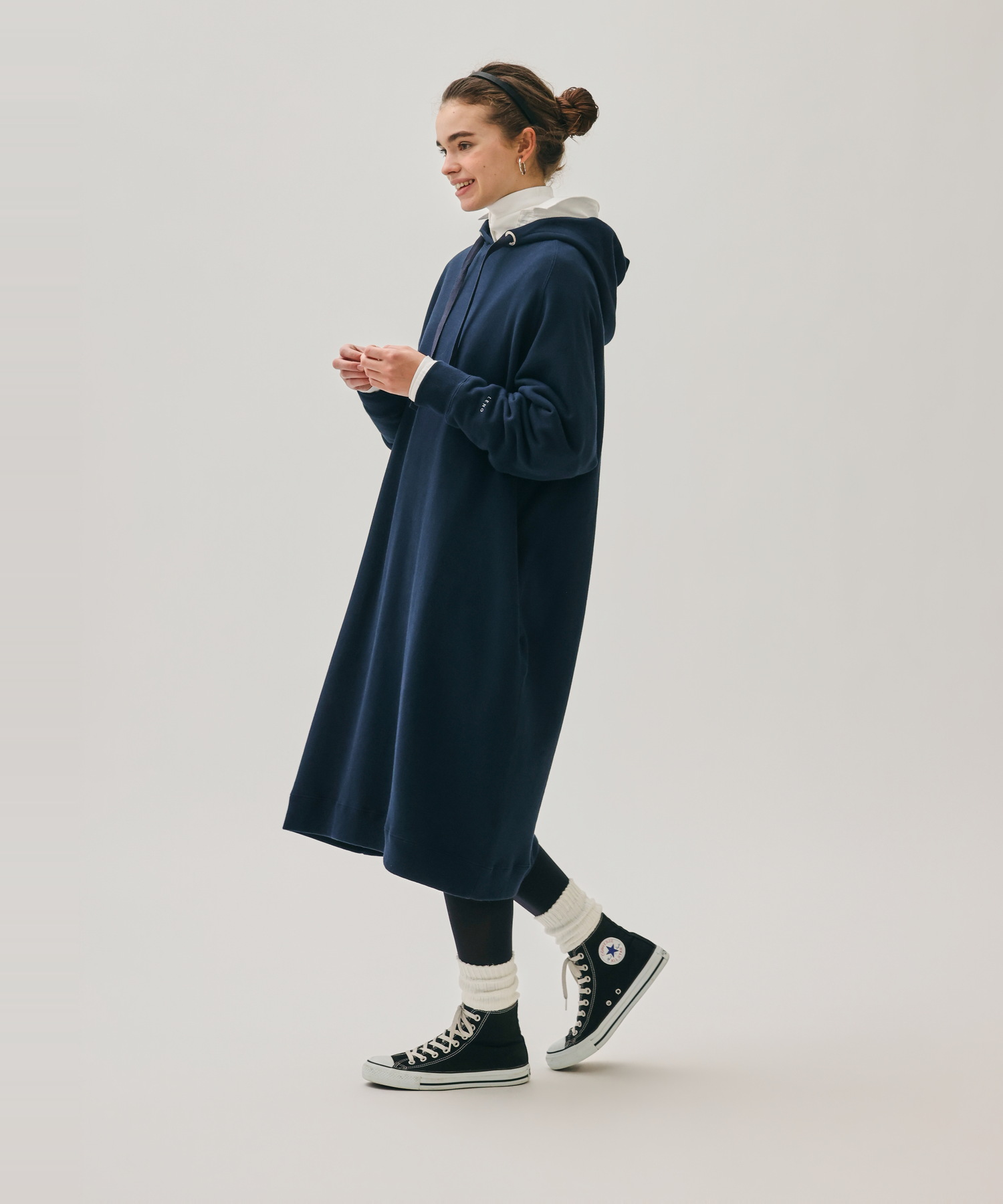 FRENCH TERRY HOODIE ONE PIECE