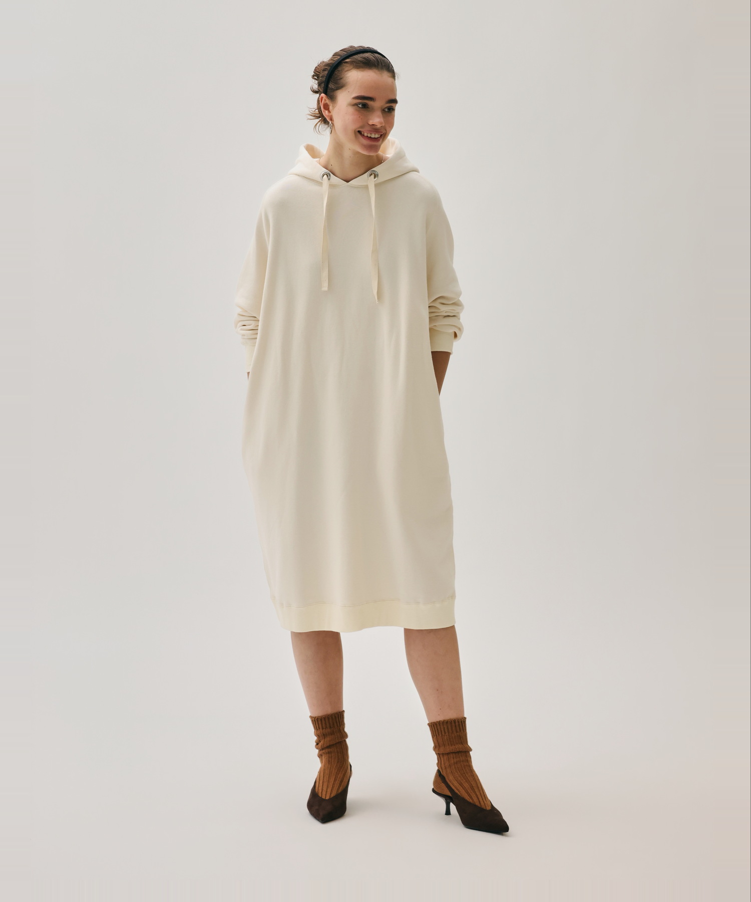 FRENCH TERRY HOODIE ONE PIECE